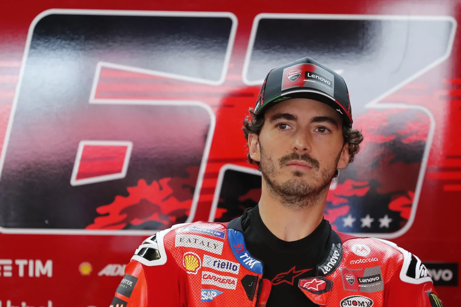 #63 Francesco Bagnaia, ITA, Lenovo Ducati during the MotoGP FP1 at the Qatar Airways Grand Prix of Portugal at Portimao autodromo