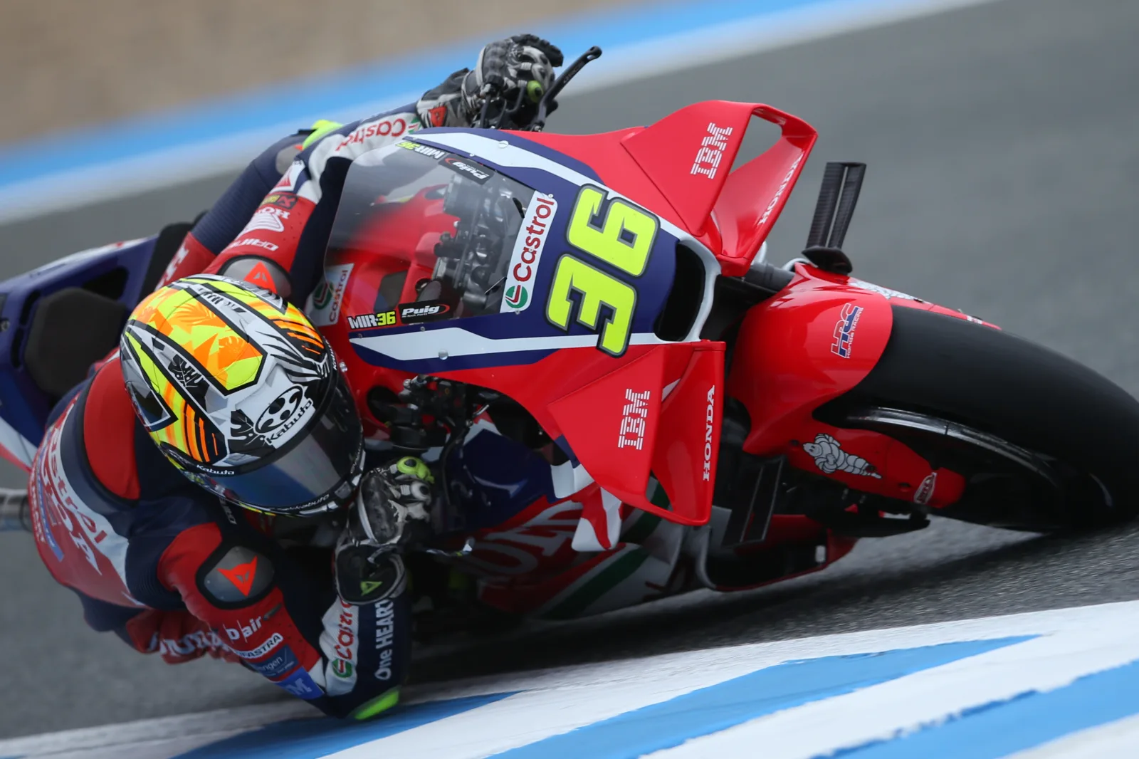 #36 Joan Mir, SPA,Honda HRC Castrol  during the Estrella Galicia 0,0 Grand Prix of Spain