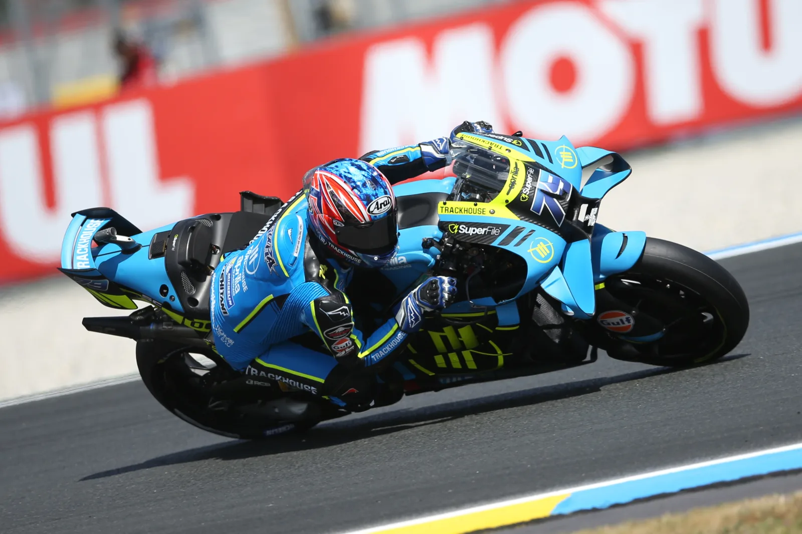 #79 Ai Ogura, JPN, Trackhouse MotoGP Team during the Michelin Grand Prix de France at Bugatti circuit, Le Mans, France