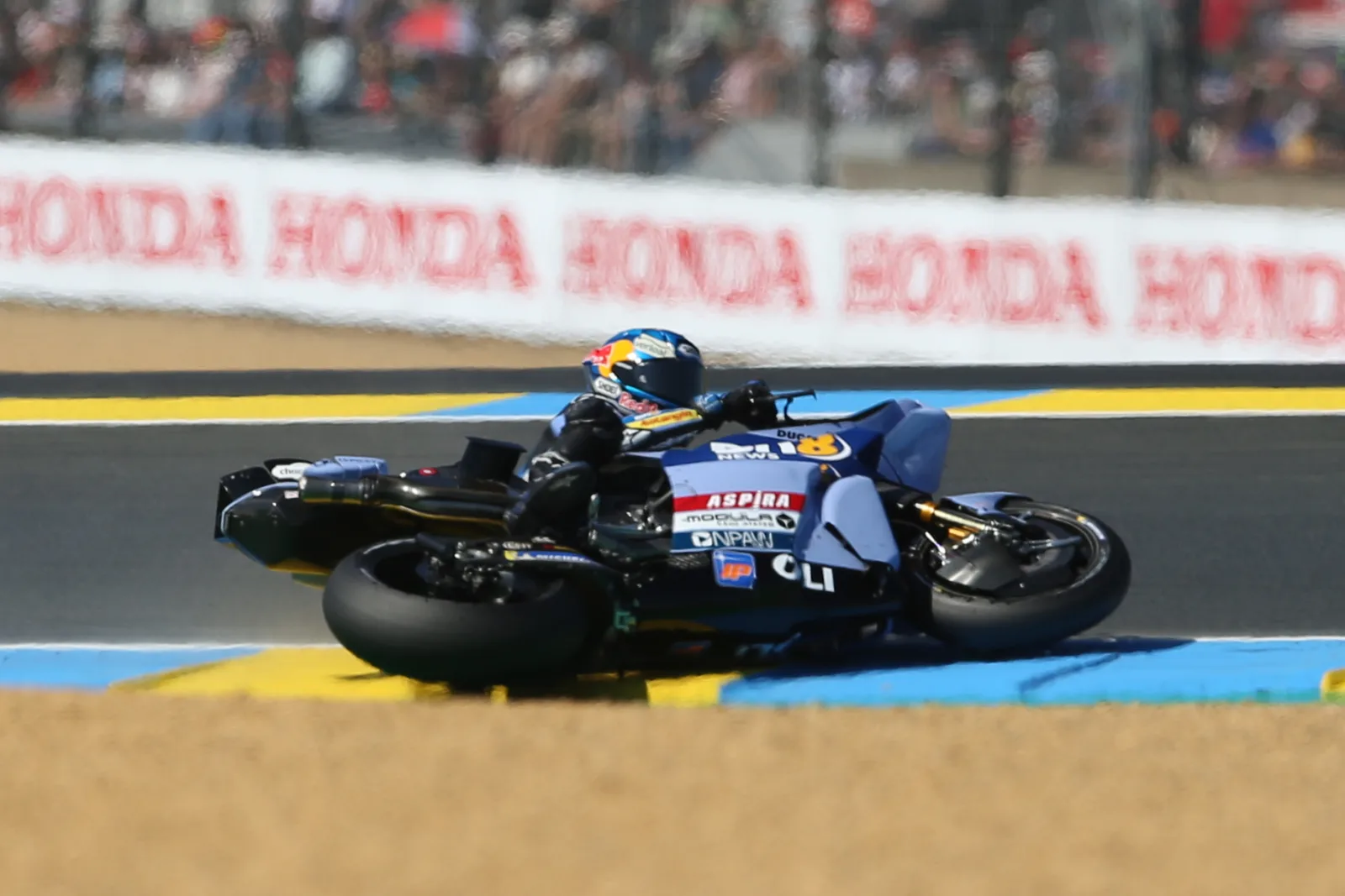 #73 Alex Marquez, SPA, BK8 Gresini Racing in qualifying  during the Michelin Grand Prix de France at Bugatti circuit, Le Mans, France