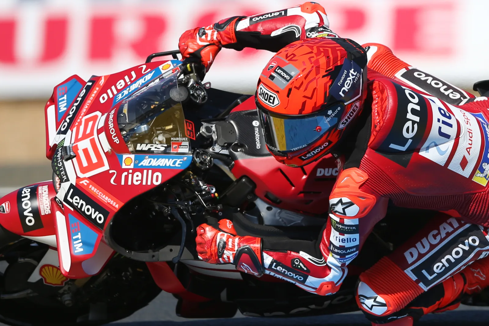 #93 Marc Marquez, SPA, Lenovo Ducati during the Michelin Grand Prix de France at Bugatti circuit, Le Mans, France
