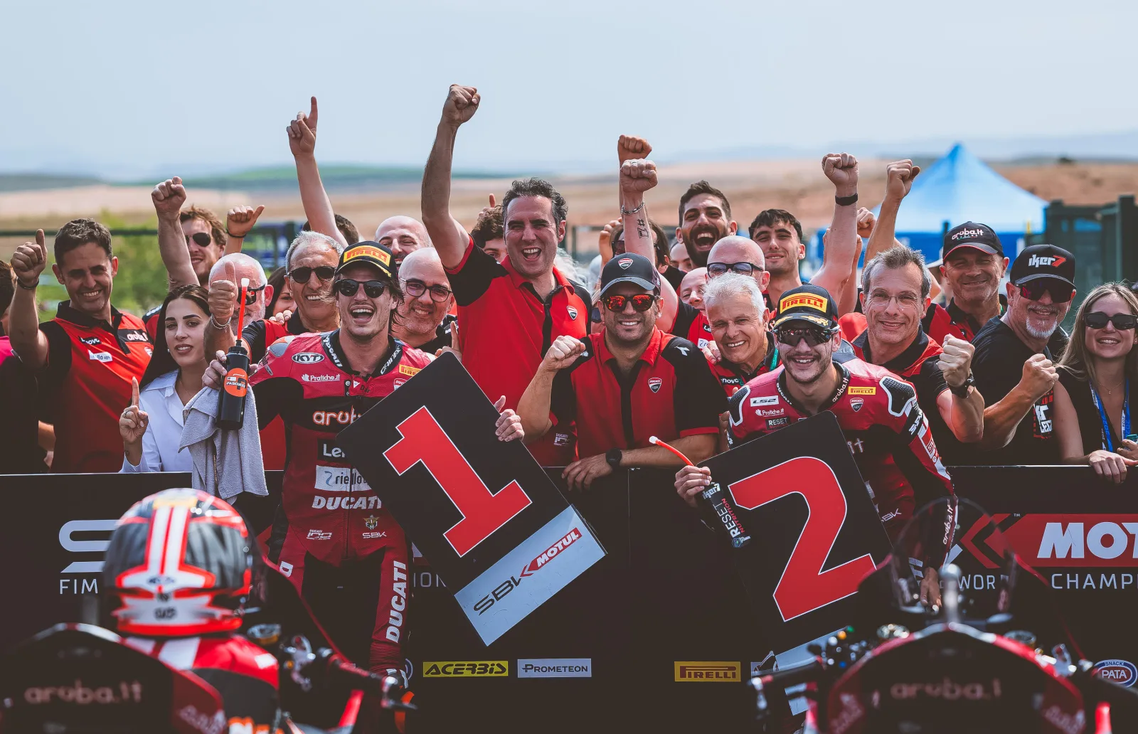 Bulega Completes Aragón Sweep as WorldSBK Weekend Concludes