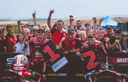 Bulega Completes Aragón Sweep as WorldSBK Weekend Concludes