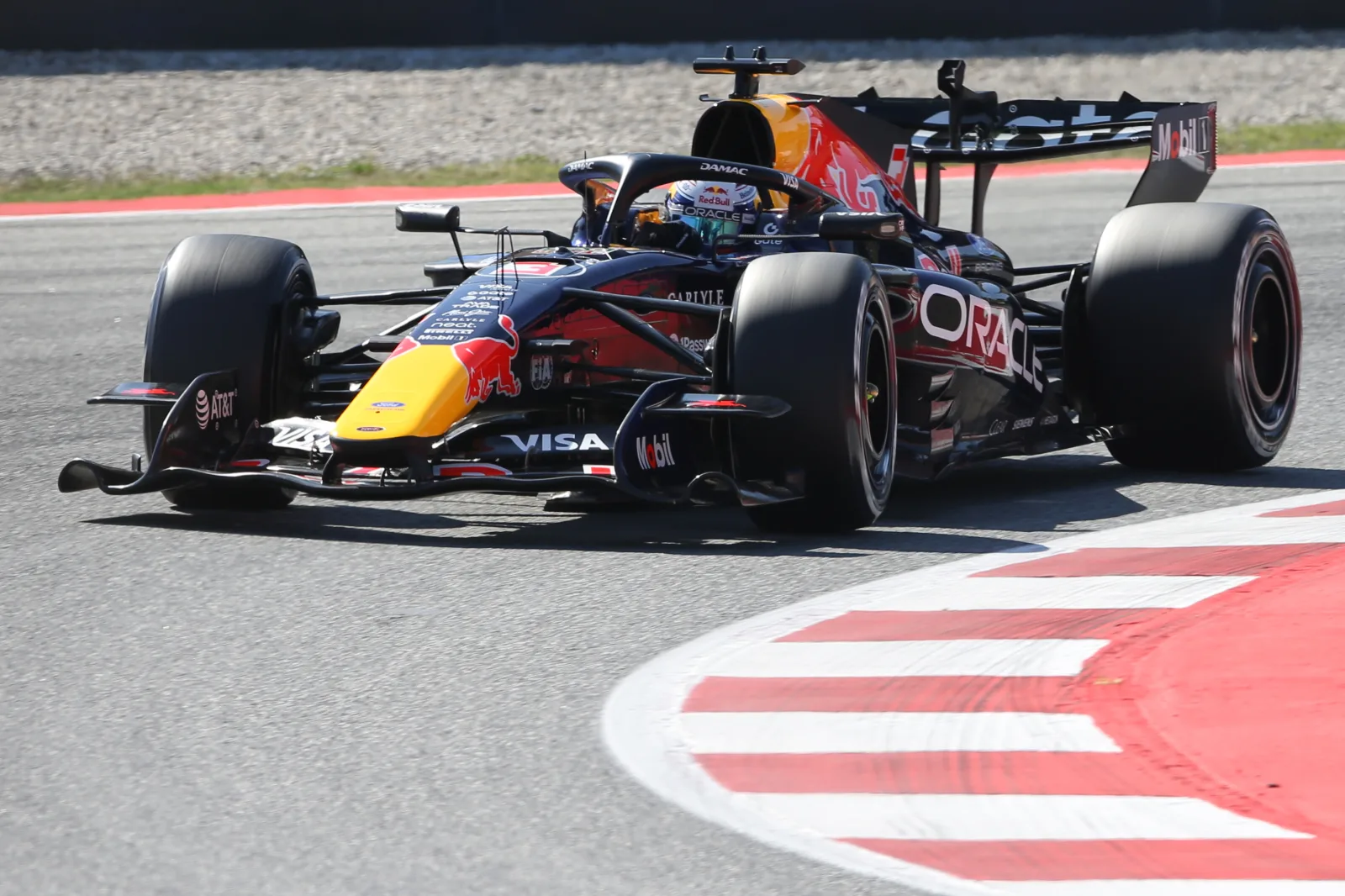 #3 Max Verstappen, NED, Red Bull F1 Team during FP1 for the Formula One MSC Cruises Gran Premio de Barcelona, Catalunya, Spain