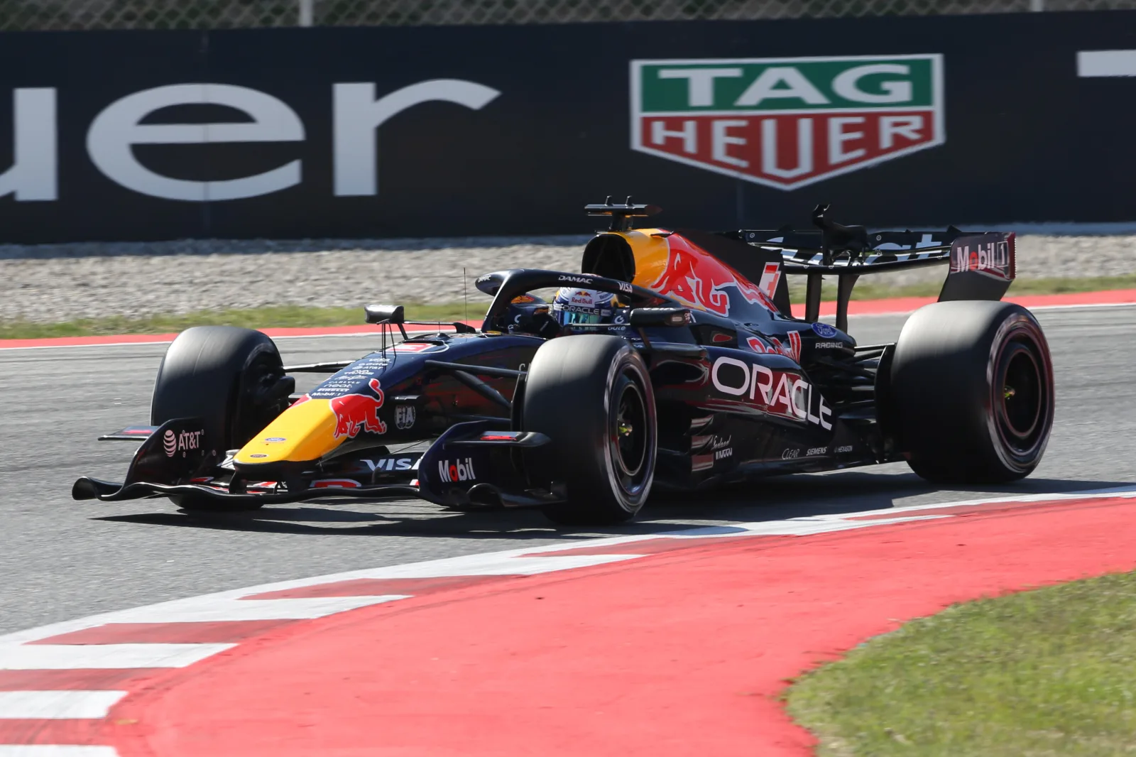 #3 Max Verstappen, NED, Red Bull F1 Team during FP1 for the Formula One MSC Cruises Gran Premio de Barcelona, Catalunya, Spain