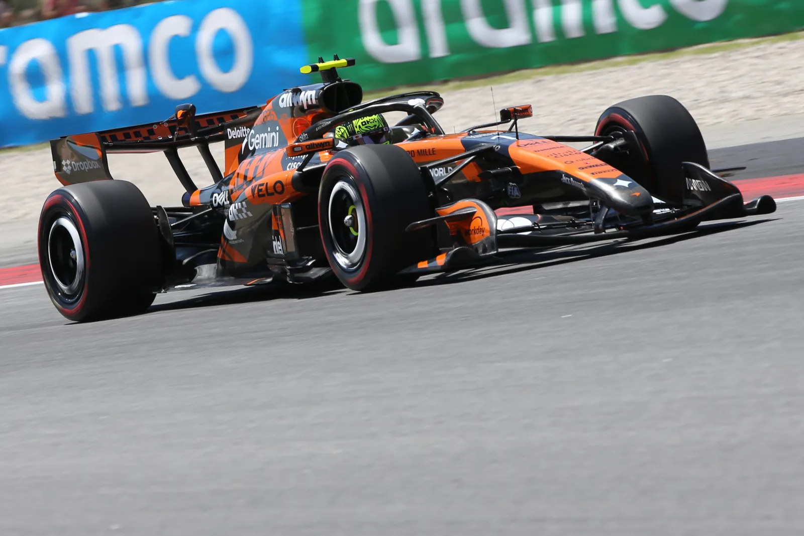 Lando Norris snatches pole from Ferrari in Budapest