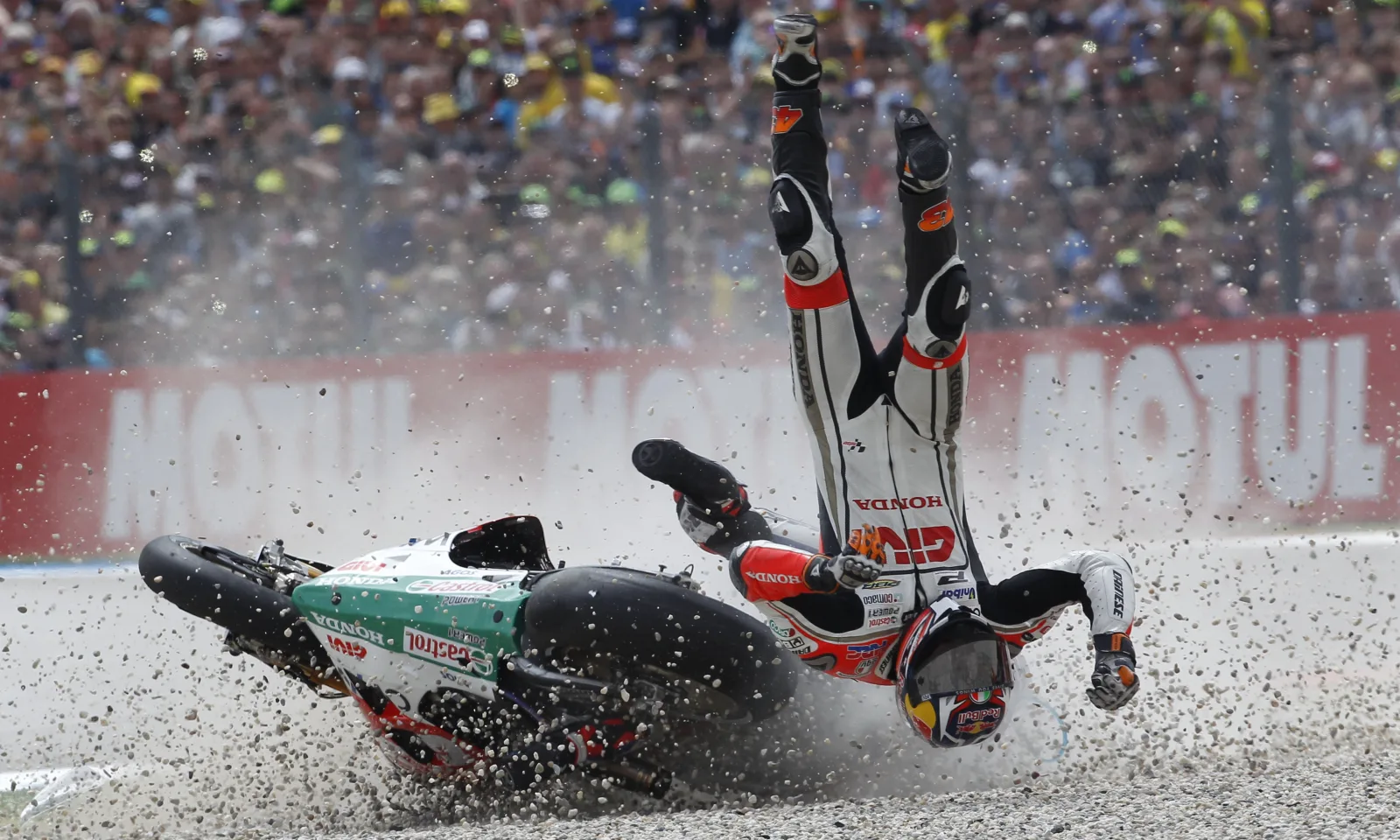 Gallery Flashback - MotoGP crashes and wheelies