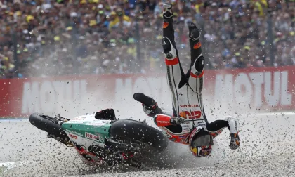 Gallery Flashback - MotoGP crashes and wheelies